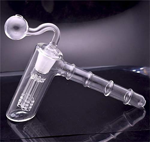 Mosi Mimi 18mm Glass Bongs Water Pipes Hammer Shape Arm perc Percolator Bubbler Dab Rigs Bongs Water Pipes Oil Burner… – Bild 3