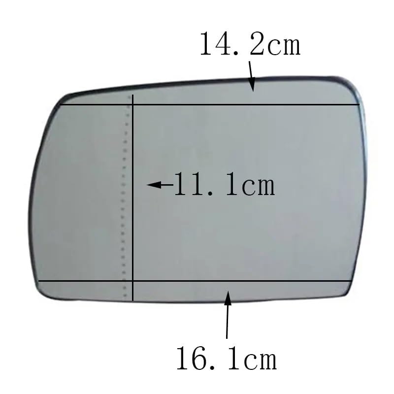Rétroviseur extérieur réglable X3 E83 pour remplacer un miroir cassé - 7