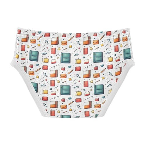 Yuiboo Toddler Underwear Boy Soft Cotton Breathable Underwear for Kid A Father's Day in Sizes 2T2