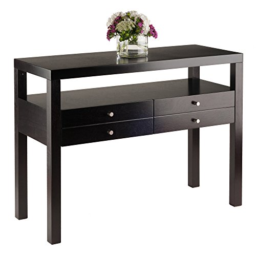 Winsome Copenhagen Occasional Table, Espresso #TOP2