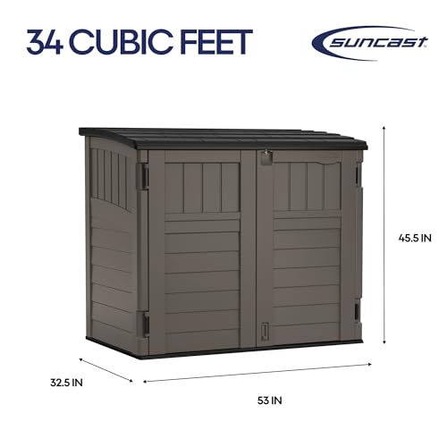 Horizontal Shed by Suncast®, Made in The USA