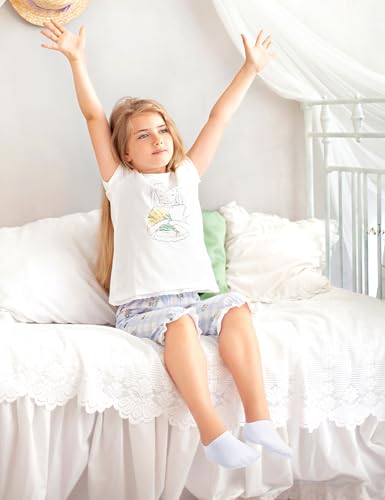 Image of BOOPH 10 Pairs Girls Boys Socks Kids No Show Socks Toddlers Girl Anti-slip Ankle Low Cut Sock 3-12 Years