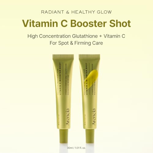 Image of Arencia Vitamin C Booster Serum with Glutathione, Niacinamide, and Vitamin E 30mL | Korean Cosmetics | Skincare Serum | Improves Skin Tone and Radiance