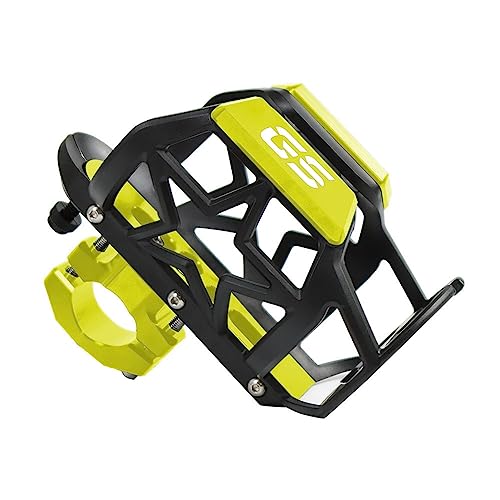 ZYAURA F for BMW R1200GS R1250GS Motorbike Beverage Water Bottle Cage Drink Cup Holder Sdand Mount Accessories GS R1200 1250 GS Y (Color : GS Glod)