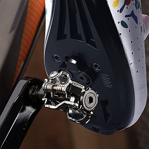 Aleric Bike Cleats Compatible with SPD Pedals, Spinning Indoor Cycling and Mountain Biking Bicycle Cleat Set for Men and Women Clipless Cycling Shoes4