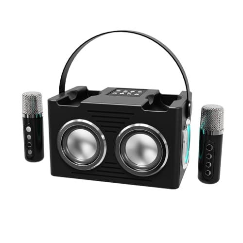 Enceinte Karaoké Portable Bluetooth pour Chanter Librement avec un Micro sans Fil