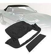 KUAFU Sailcloth Convertible Soft Top Compatible with Chevy Corvette 1986-1993 Convertible 2 Door ...