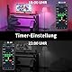 BATHEBRIGHT Led Strip 10m RGB LED Streifen mit Fernbedienung Bluetooth Musik Sync Timer-Einstellung Dimmbar Farbwechsel Led Lichterkette Lichtband Leiste Band für Zuhause Party