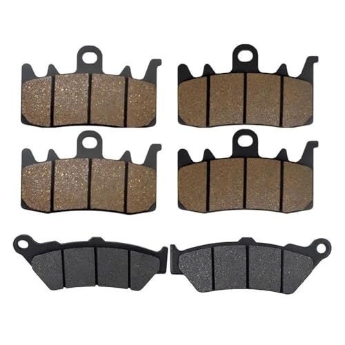 Moto Plaquettes Frein Pour B&MW R1200RT R1200RS Sport R1200R R1200GS R1200 R 1200 RT RS R GS 2013-2017 2018 Plaquettes Frein Avant Arrière Moto (Couleur : Devant et derrière)
