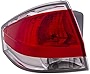 HEADLIGHTSDEPOT Tail Light Compatible With Ford Focus 07-08 Tail Lamp Left Hand Driver Side