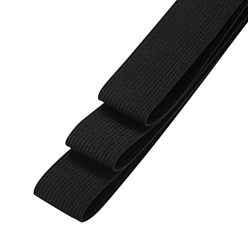 image for eBoot Elastic Spool(1 Inch x 11 Yard, Black)