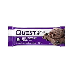 Quest Nutrition Quest Bars, dubbel chocoladestuk, 12×60 g