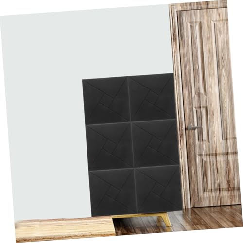 Paneles Acústicos Autoadhesivos 6 Piezas para Reducción de Ruido, Almohadillas Absorbentes de Sonido de Alta Densidad, Fácil Instalación, para Home Theater, Estudio y Sala de Conferencias miniatura 5