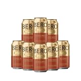 BERO Double Tasty West Coast IPA 0.5% Alcohol Free Beer – 355ml Cans, Bold Hoppy Craft IPA, Low Alcohol, Vegan Friendly (8 Pack)