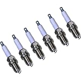 Kmesonoxian 6 PCS Spark Plug fits Porsche 911 1992 fits Saab 9-5 1999 2000 2001 2002 2003 Replacemen