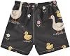 Troncos de baño para niño, verano, con cordón, talla XS, estampado cottagecore de flores 6