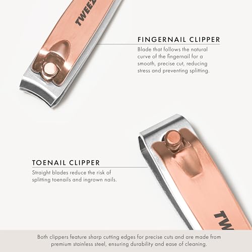 Tweezerman Rose Gold Combo Clipper Set - Image 3