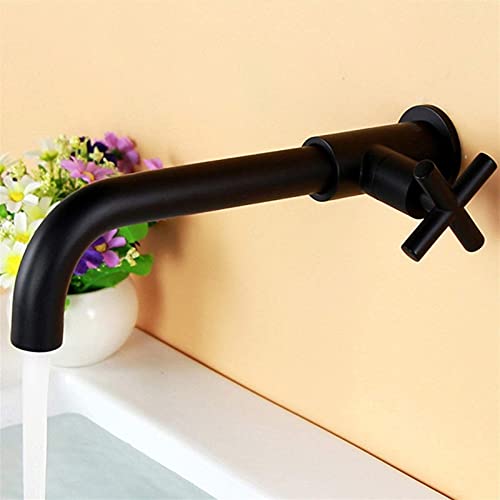 Robinet de cuisine et lavabo mural mitigeur orientable pour évier - 3
