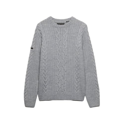 Superdry Homme Pull Jacob en Maille Torsadée - vue 5
