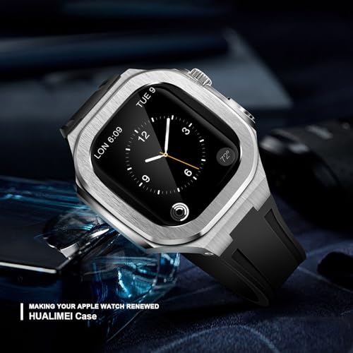 Kit boîtier métal Apple Watch 44-45mm PURYN : luxe et robustesse - 6