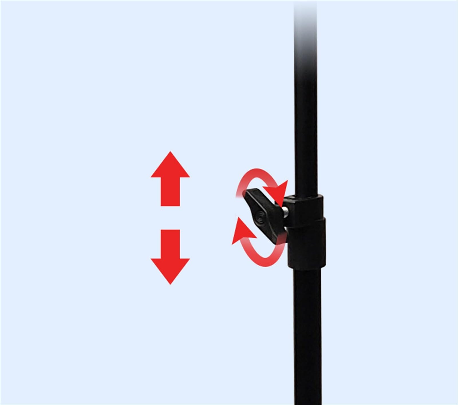 Atril para Partituras Atril Musica, Trípode Plegable Portátil Ajustable, Soporte para Partituras Multifuncional, Estantería para Partituras Soporte para Partituras(Black)