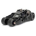 Jada Toys DC Comics 2008 The Dark Knight Batmobile With Batman figure; 1:24 Scale Metals Die-Cast Collectible Vehicle - Image 3