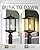 Beionxii Dusk to Dawn Outdoor Post Lights, 21inch Large Exterior Lamp Post Light Pier Mount Lantern with Base, Black Cast Aluminum w/Water Glass - A272P-2PK
