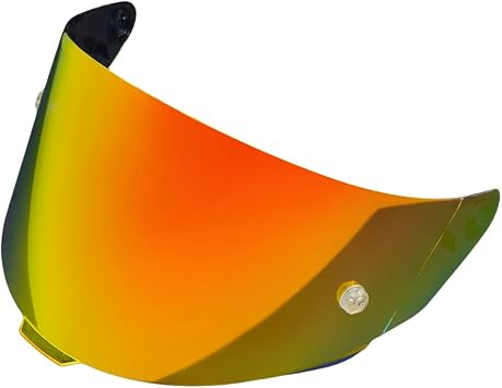 TT-Course Shield for KYT TTC Visor Helmet uv Protected Motorcycle Helmet Accessories REVO Deep Red-for Day