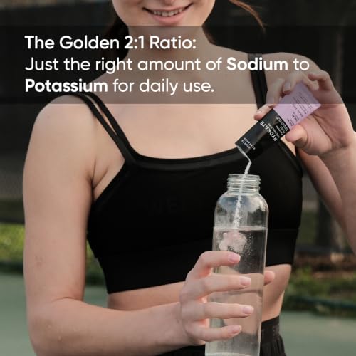 Image of Sports Research Hydrate Electrolytes Powder Packets - Sugar-Free & Naturally Flavored with Vitamins, Minerals, and Coconut Water - Supports Hydration - 16 Packets - Passion Fruit