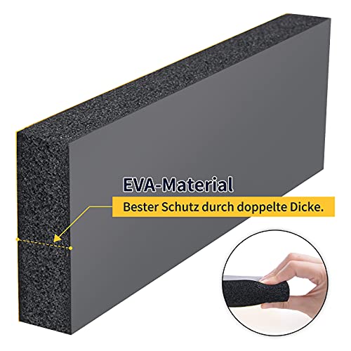 4er Set Garagen Wandschutz Selbstklebend Autotür Wandschutz 3cm Extra Dicker Auto Schutz Garage Türkantenschutz für Ihr Auto,Garagenwand und Parkplatz
