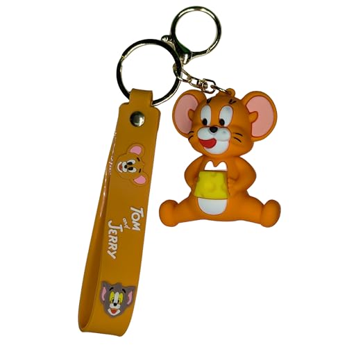 Image of OTTAVO Cute Cartoon 3D Silicone High -Quality PVC Material Keychain, Suitable for Boys and Girls - Pack of 1.