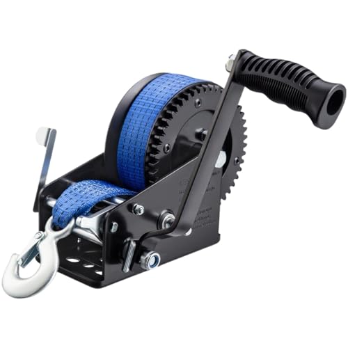 Winche manual de cuerda para remolque con capacidad 3500 lbs