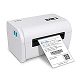 WeeiUs 4X6 Shipping Label Printer, USB and Bluetooth, with Free Paper Holder, Thermal Barcode Label Maker, Support Windows iPhone Android Smart Phone, for Amazon Ebay UPS FedEx etc.