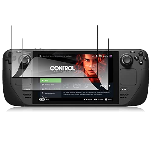 Steam Deck ガラスフィルム 高透過率 耐衝撃 撥油性 気泡防止 飛散防止 自動吸着 steam deck 液晶保護フィルム 気泡ゼロ 指紋防止 ワイモバイル Steam Deck 用の 保護フィルム 高透過率 衝撃吸収