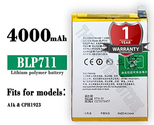 Image of Original BLP711 Battery for Oppo A1K / CPH 1923 Battery with 1 Year Warranty ***(Y0000015)