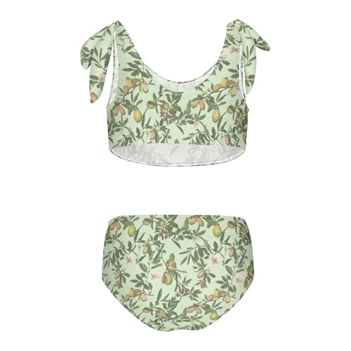 KLL Girls Swimsuit Bikini Set Cute Beach Sport Bathing Suit with Adjustable Strap2