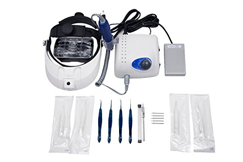 Medsor Impex Hair Transplant Kit Include 1 Fue Machine 4 Titanium Forceps 5 Punches 1 Optivisor 2 Choi Implanter Pen 1 Manual Punch Holder