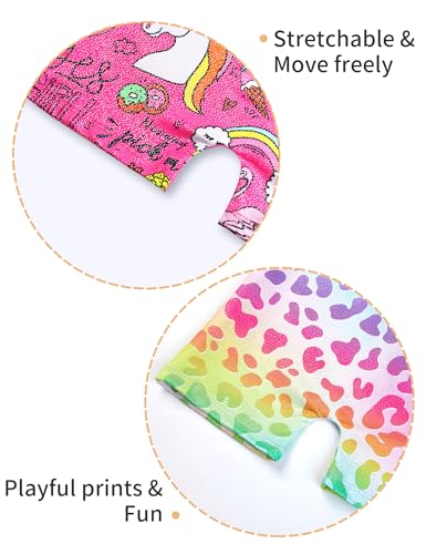 Image of 2 Pack Leotard for Girls Gymnastics Sparkly Sleeveless Unitards