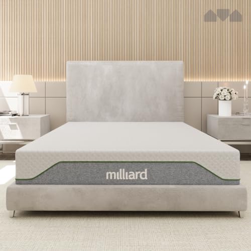 Image of Milliard Memory Foam Mattress 10 inch Firm, Pressure Relieving, Classic (King)