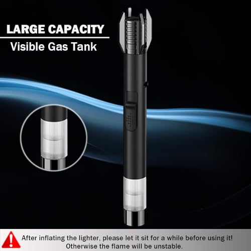 Encendedor de antorcha recargable para cocina y camping miniatura 4
