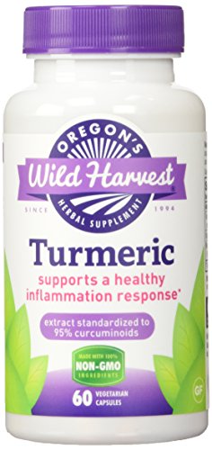 Oregon's Wild Harvest Turmeric 60 Caps
