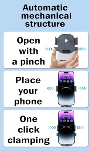 Image of Universal Car Mount - Strong Suction, Double Lock, 360 Rotation, Quick Release, Telescopic Arm, Windshield & Dashboard Compatible for All Mobile Phones. (MXK-620)