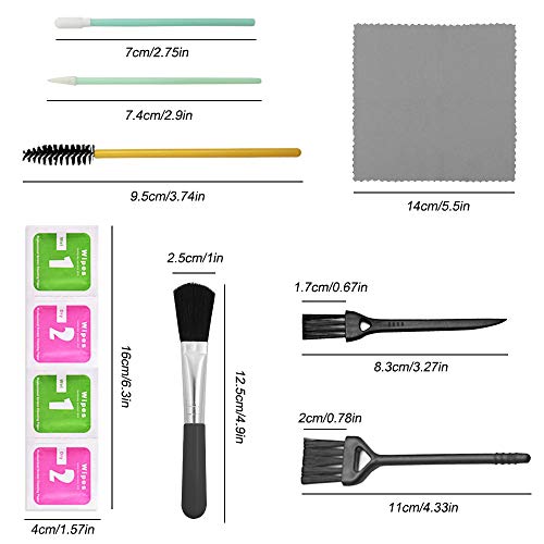 57 Pcs Professional Cleaning Kit,Sonku Cleaner Tool Set for Cameras/Cell Phones/Headphones/Keyboards