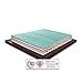 Materassimemory.eu Materasso Memory Aloe Therapy Alto 26cm Matrimoniale 160x190 Dispositivo Medico detraibile, 7 cm Memory, 11 Zone, Rivestimento sfoderabile Lana/Lino in Omaggio Cuscini