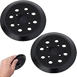✔【Compatibilidad】 Esta almohadilla para lijadora de hook y loop de 5" es compatible con Ridgid R2600 y R2601; Ryobi RS240, RS241, RS290, RS280/RS280VS, RS281VS, P411, Milwaukee 51-36-7090, 51-36-7100, 6021-21, 6034-21, Craftsman ROS Modelo 315, 315.112170, 315.116940, 315.116950, 315.112180, 315.279870 Aleatorio.