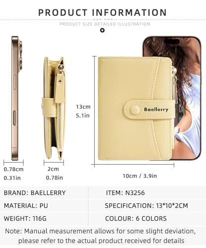 Fashion Ladies,light Luxury, Fresh and Fragrant Women's Wallet, Fashionable Pu Purse,zipper Clutch/5.1 * 3.9in3