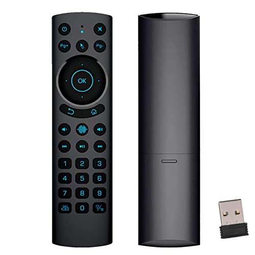 Control Remoto por Voz, G20S PRo BT Bluetooth 2.4G Modo Dual Inalámbrico, Compatible con...