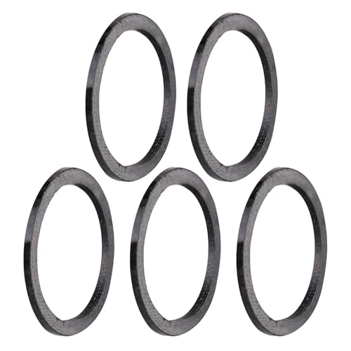 KAIXINXIN 5 Pcs Bicycles Stem Spacer Replacement Carbon Fiber Road Mountain Bike Headset Washer Bike Front Fork Stem Spacers