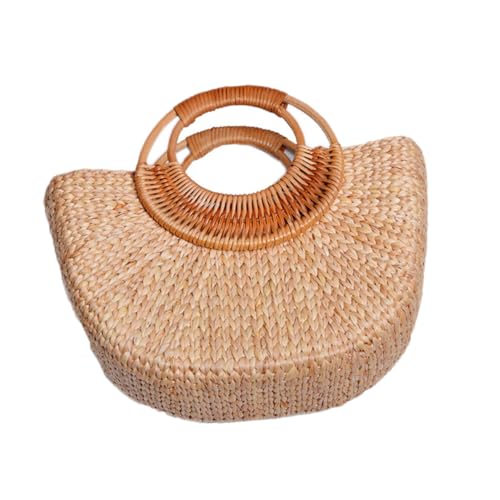 Bolsa de Playa OUNONA Forma Luna Tejida para Mujer