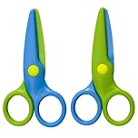 CCR Children Safety Scissors Set Preschool Toddler Scissors Kids for Arts & Crafts, Art Craft Child-Safe,Pack of 2